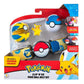 Pokémon Pikachu & Squirtle Clip 'N' Go Poké Ball Belt Set Action Figure