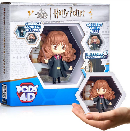 Wizarding World Pods 4D Harry Potter Hermione Collectible Figure