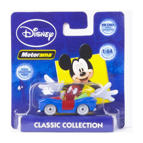 Disney Motorama Die Cast Classic Collection Donald Duck's and Mickey Mouse's Race Car