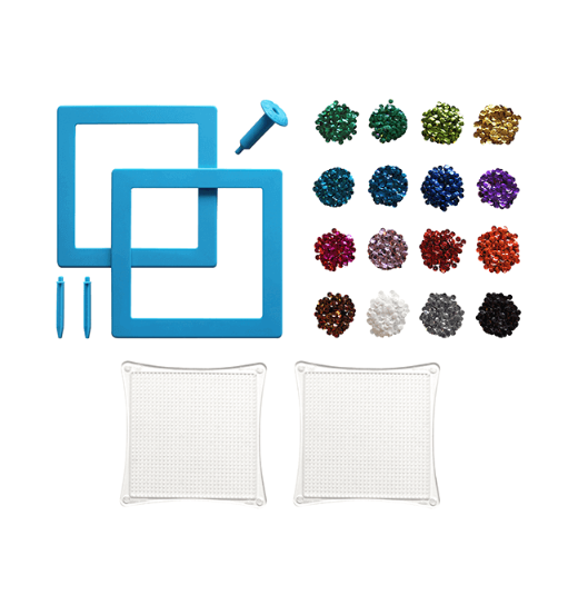 8000 smART Pixelator smART Pixel Sequins (16 colors)