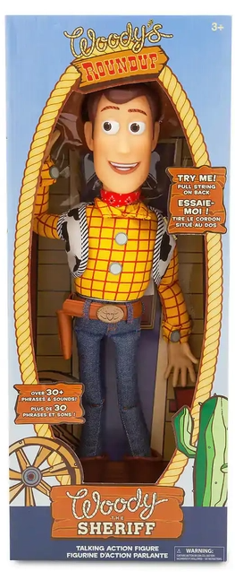 Disney Pixar Toy Story Interactive Talking Woody & Talking Buzz Lightyear Action Figures