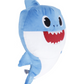18" Pink Fong Daddy Shark Singing Soft Toy with Tempo Control