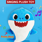 18" Pink Fong Daddy Shark Singing Soft Toy with Tempo Control