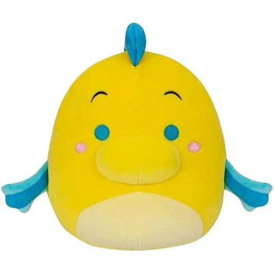 8" Squishmallows Disney Flounder The Fish Stuffed Animal Soft Plush Doll Toy