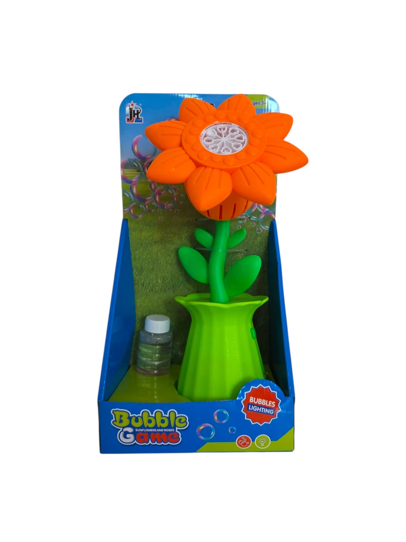 Sunflower Bubble Machine Outdoor Toy