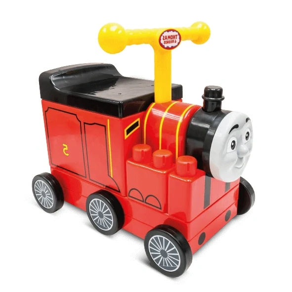 Thomas & Friends Ride-On James Toy Train With Storage Box 2+