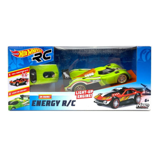 Nikko Hot Wheels Energy R/C Racing Cars - 24 Ours