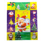 Pack of 12 x Santa Claus Holiday Christmas Gift Bag