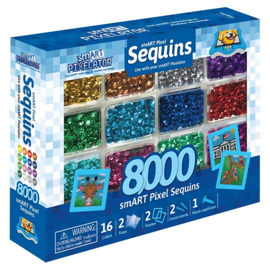8000 smART Pixelator smART Pixel Sequins (16 colors)