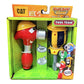 CAT Buildin' Crew Tool Team Kids Toy Hammer & Scottie Screwdriver/Ronnie Wrench & Sammy Socket