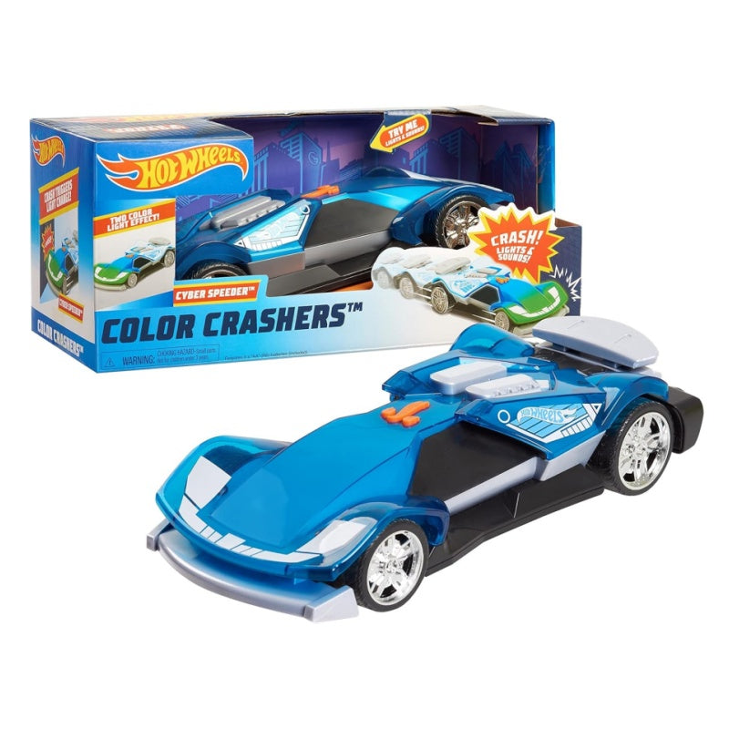 Hot Wheels Colour Crashers - Cyber Speeder