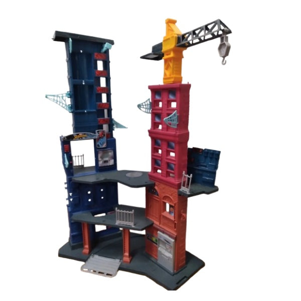 Marvel Spiderman - Mega City Playset - 116cm high - 5 Levels of Play Kids Toys