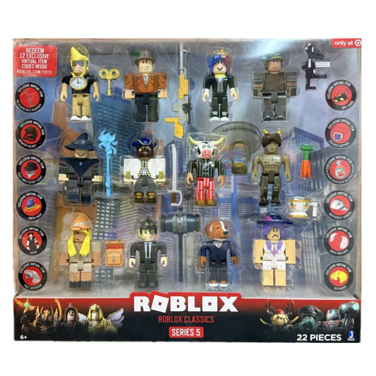 22 Pieces Jazware Roblox Classics Series 5 Action Figure Set