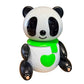 Musical Rolling Panda Toy with Wheels, Interactive Toddler Toy