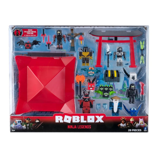 29 Pieces Jazware Roblox Ninja Legends Action Figure Set