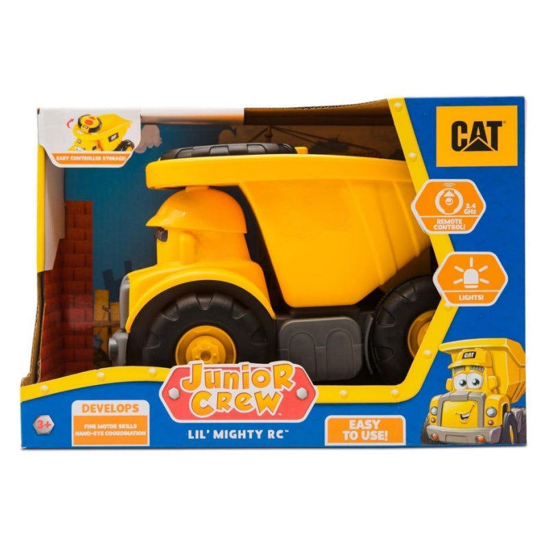 CAT Junior Crew Lil’ Mighty RC Dump Truck Toy