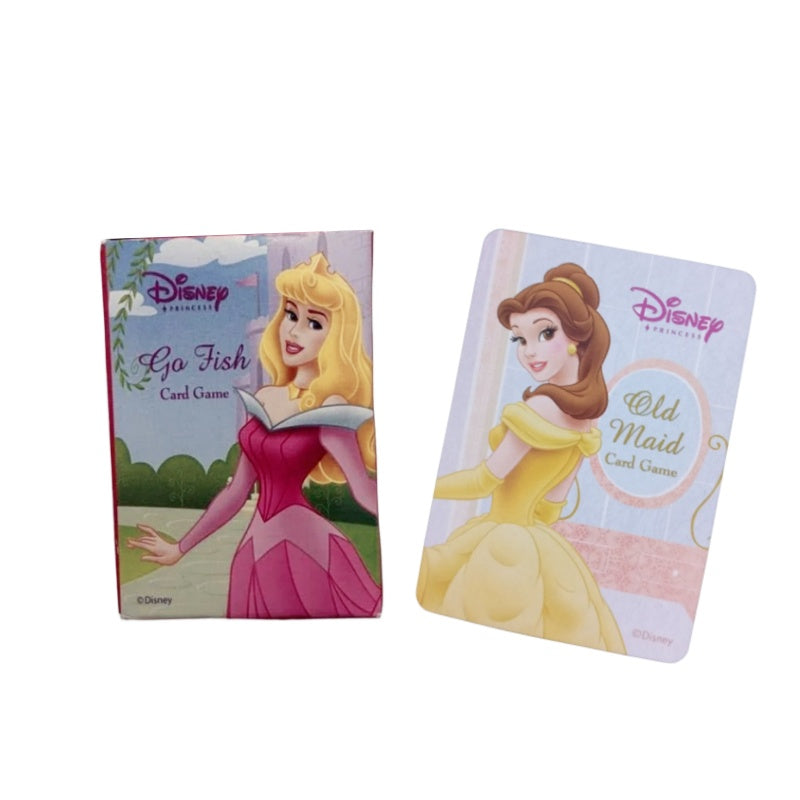 Disney Kids Card Game 3-Pack Set: Fairies, Princess, Cars (Ages 3+)