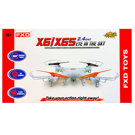 Eye In The Sky Four-Channel Remote Control Quadrocopter Flying Drone 2.4GHz