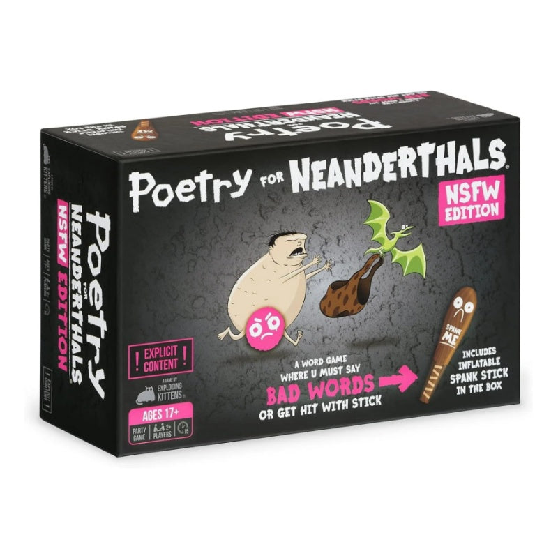 Exploding Kittens Poetry for Neanderthals NSFW