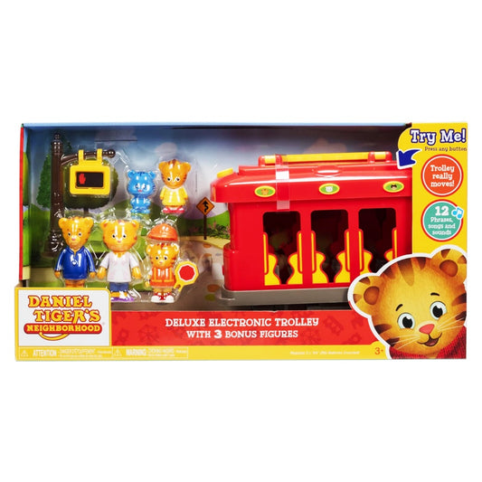 Daniel Tiger's Neighborhood Deluxe Electronic Trolley Vehicle