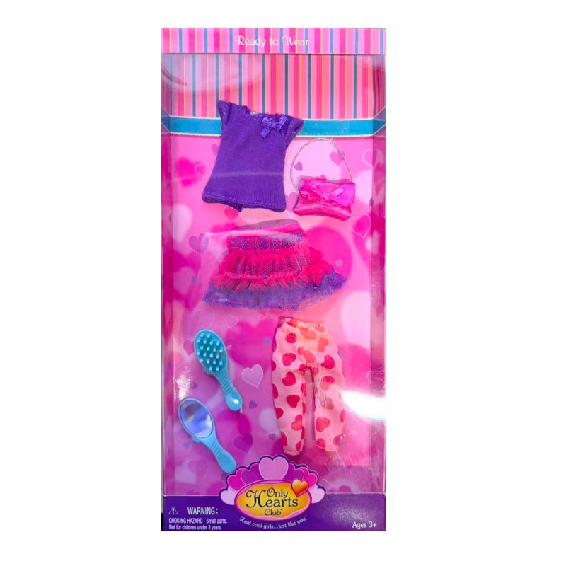 Only Hearts Club Doll Girls Fashion Clothes Pack