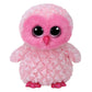 16" TY Beanie Boos - Twiggy Owl Sweet Pink Large Soft Toy