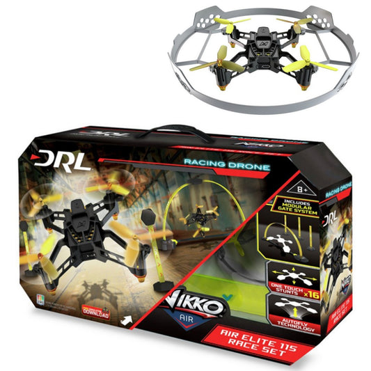 Nikko Air Elite 115 Race Set Racing Drone Includes Modular Gate System