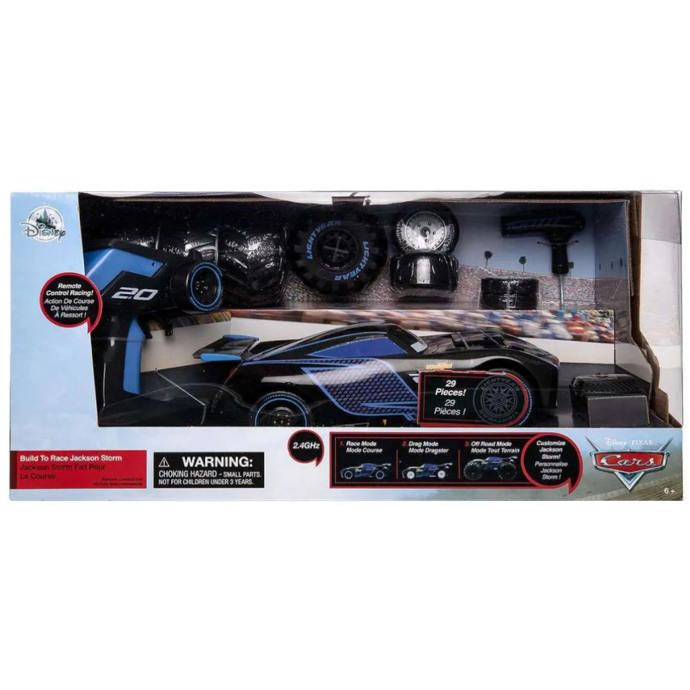 Disney Pixar Cars Build to Race Jackson Storm Exclusive R/C Vehicle