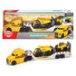 Dickie Toys Mack Micro Builder Construction Truck Set