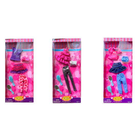 Only Hearts Club Doll Girls Fashion Clothes Pack