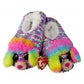 Ty Beanie Babies Fashion Rainbow Poodle Puppy Slippers Socks