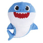 18" Pink Fong Daddy Shark Singing Soft Toy with Tempo Control