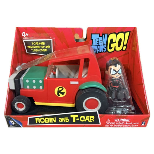 Jazware Teen Titans Go Robin and T-Car