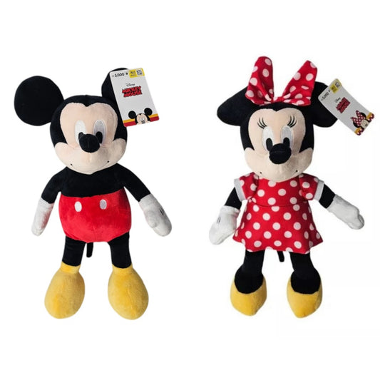 Disney Mickey Mouse & Minnie Mouse Plush Toy Bundle