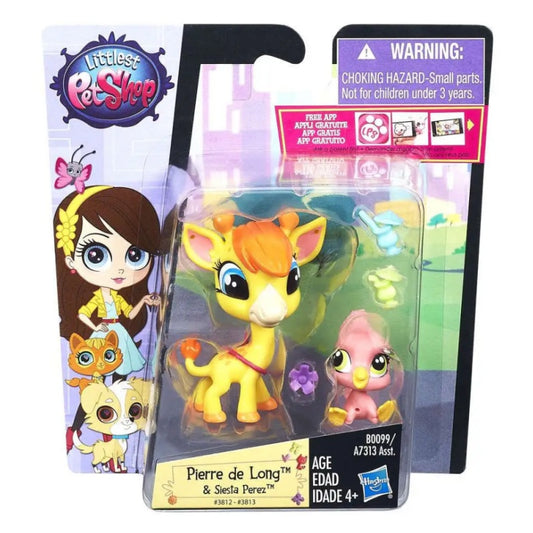 Hasbro Littlest Pet Shop Pierre de Long & Siesta Perez