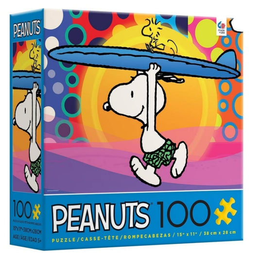Ceaco - Peanuts Collection - Surf City - 100 Piece Jigsaw Puzzle