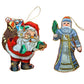 Santa Claus Hanging Christmas Ornament Tree Decoration 2 PCS