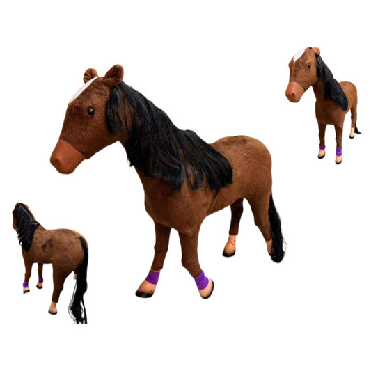 My Life 20" Poseable Horse Toy - Brown