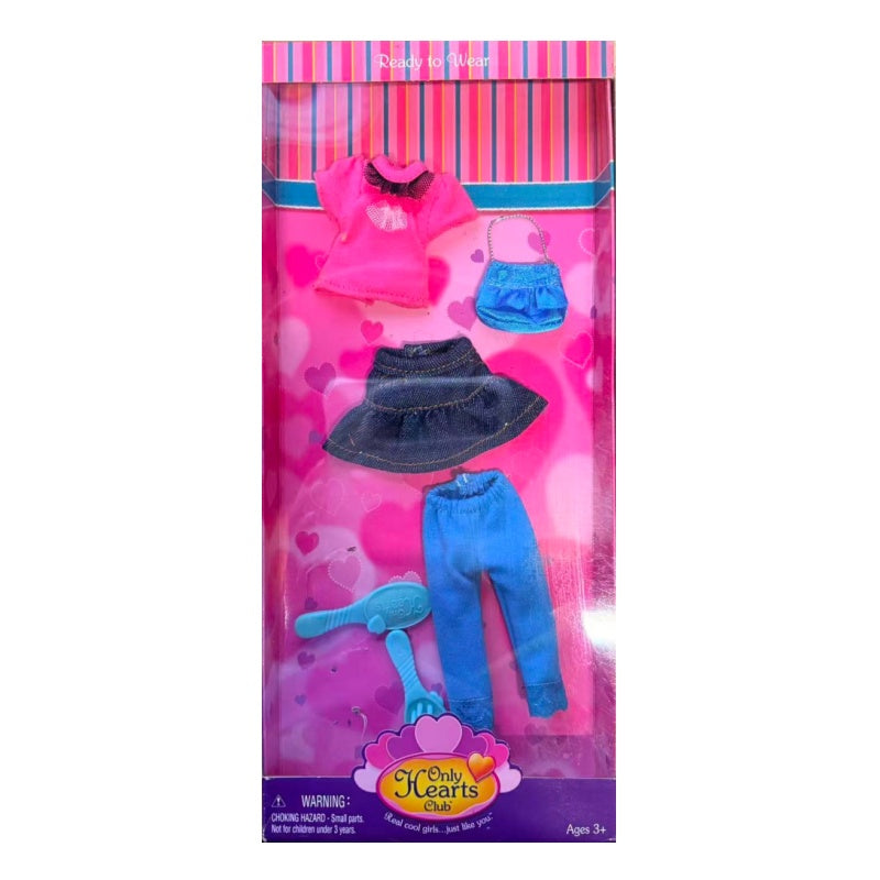 Only Hearts Club Doll Girls Fashion Clothes Pack