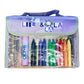 Lili & Lala Kids Stationery Set in Purple Carry Bag (Small)