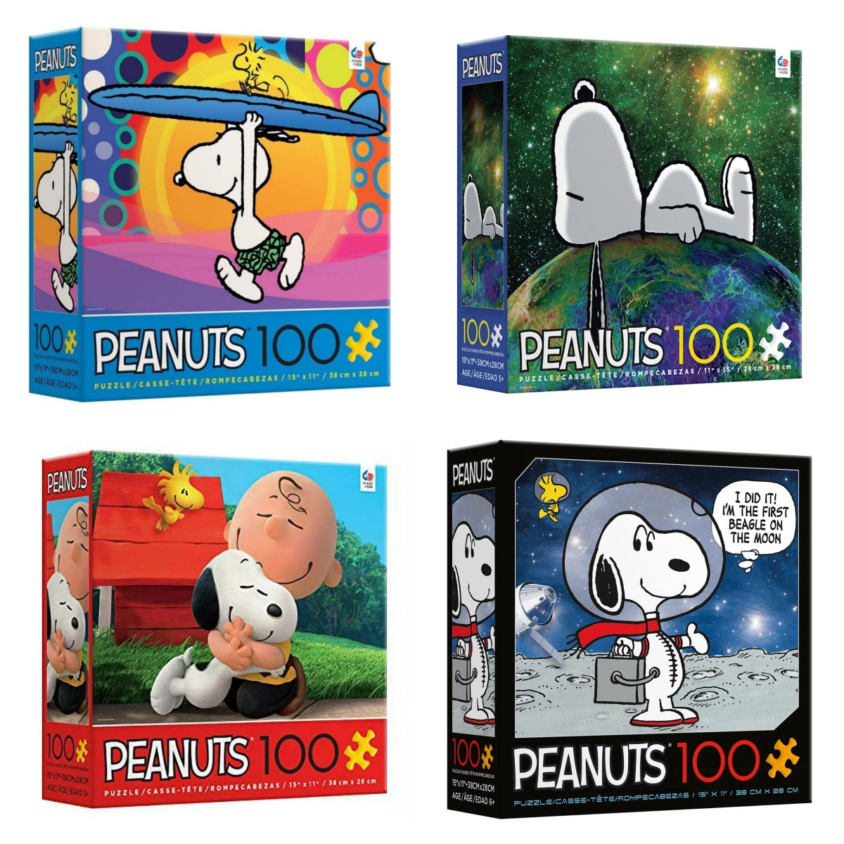 Peanuts 100 Jigsaw Puzzle Bundle