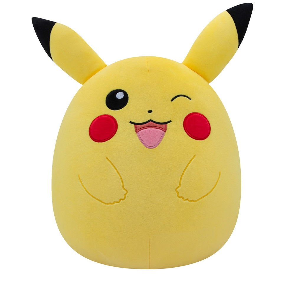 Squishmallows Pokemon Pikachu 18 Inch Plush Toy Winking