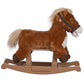 Rockin' Rider Pony Talks & Sings Soft Brown Rocking Horse