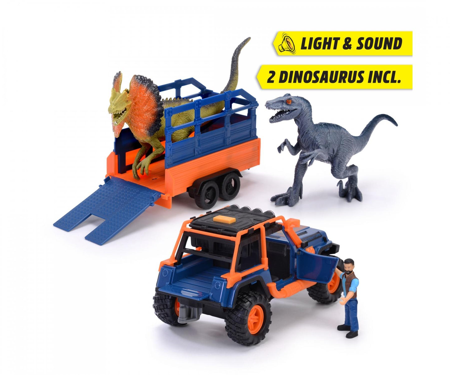 Dickie Toys Dino Commander Toy Vehicle