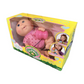Cabbage Patch Kids, Drink N' Wet Newborn Baby Doll - Baby Girl in Pink Flower Fashion