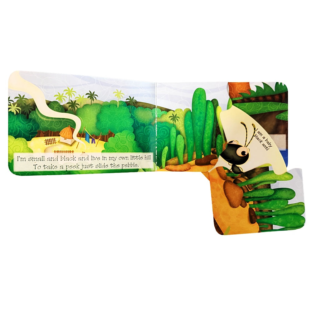 Who am I? Sneak a Peek Series Interactive Board Books for Toddlers – 4-Book Set - Slide the Pages Open