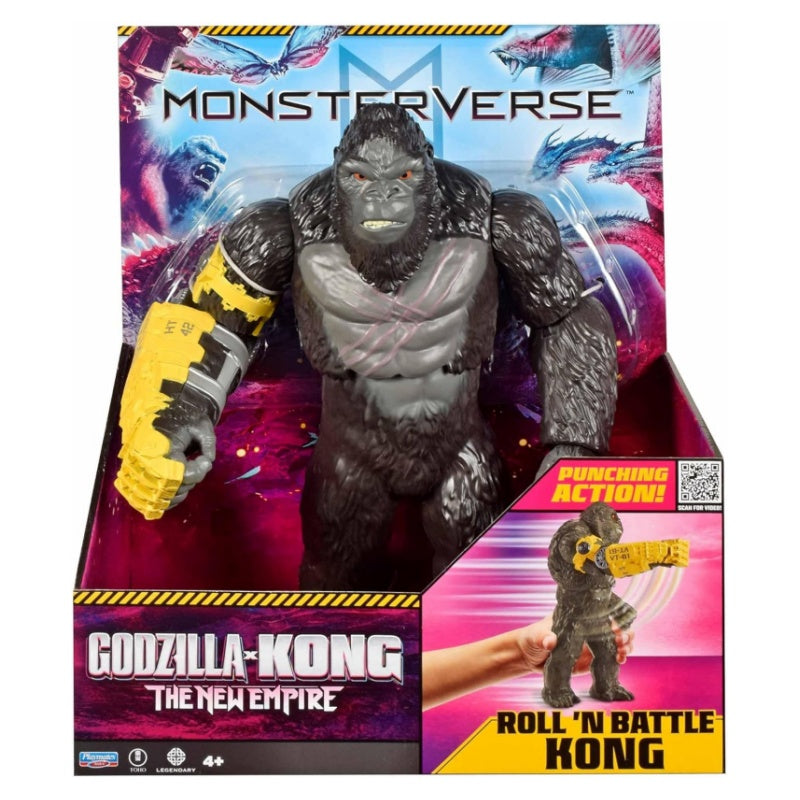 Godzilla x Kong The New Empire 11" Giant Kong Roll N Battle