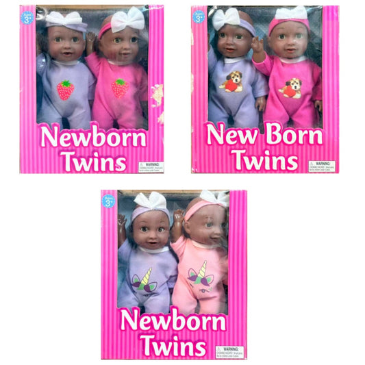 9“ Newborn Twins & Baby Doll Gift Sets