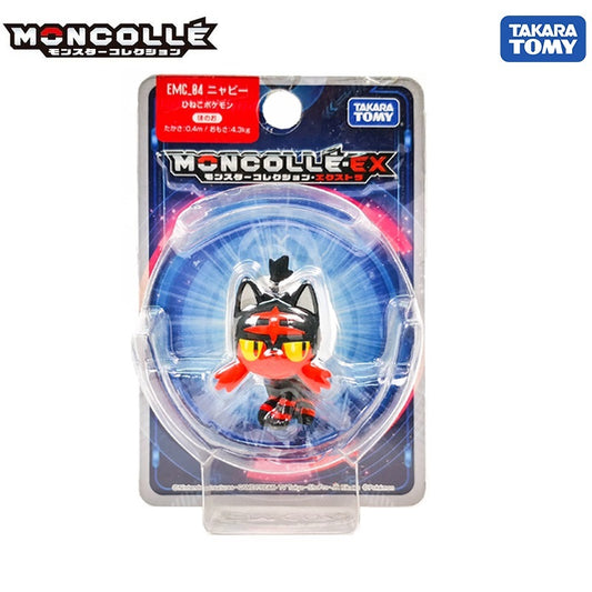 Takara Tomy Pokemon ASIA Limited Moncolle-EX Litten Fire Toy Figure