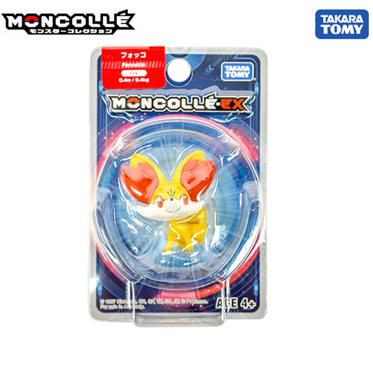 Takara Tomy Pokemon ASIA Limited Moncolle-EX Fennekin Fire Toy Figure